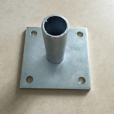 Scaffolding base plate